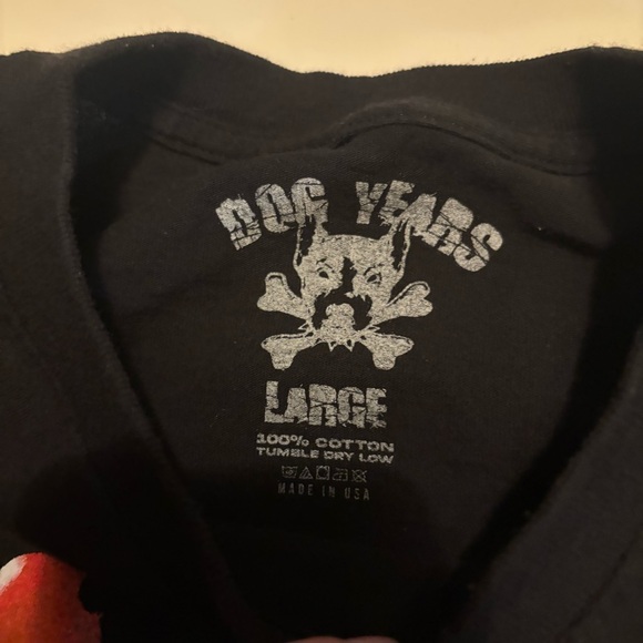 Y2K dog years x city morgue Rottweiler shirt - Picture 3 of 5